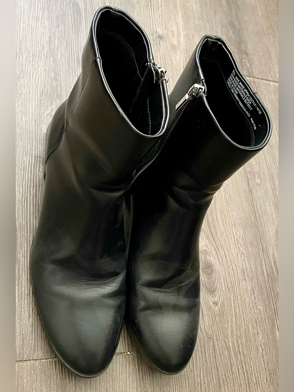 🖤 a new day by Target Black Women's Ankle Booties with Side Zippers 🖤
